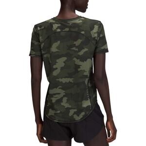 Lululemon High-Neck Running and Training T-Shirt Heritage 365 Camo Olive Multi